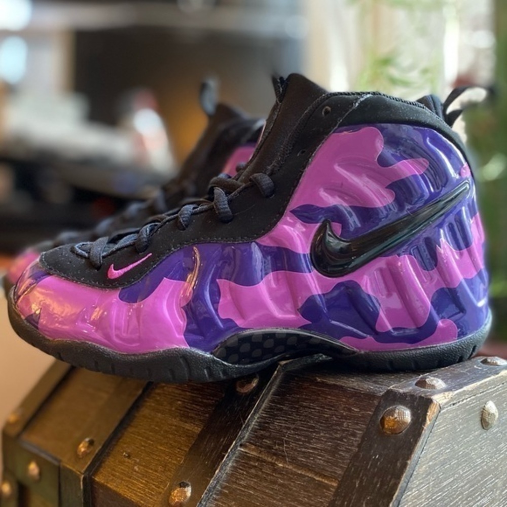 Nike Little Posite Pro (ps) Little Kids- 13C EUC!